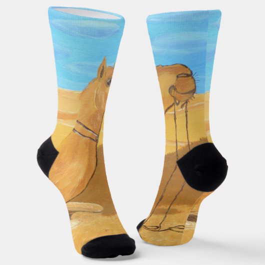 A camel socks  ソックス (傾斜あり)