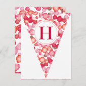 A Candy Landパーティー旗掲示旗はがき ポストカード (正面/裏面)