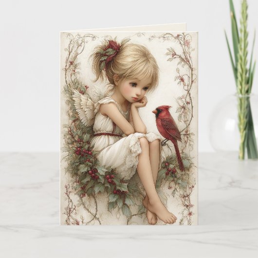 A Cardinal's Christmas Prayer  シーズンカード (正面)