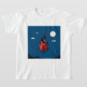A castle between heaven and earth tシャツ (レイダウン)