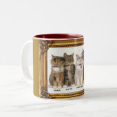 A CATとしてブラインド、 ツートーンマグカップ (正面左)