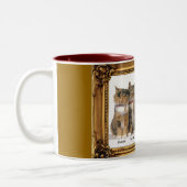 A CATとしてブラインド、 ツートーンマグカップ (左)