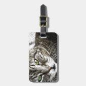 a cat ラゲッジタグ (正面縦)