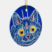 A cat in gothic style by Louis Wain セラミックオーナメント (右)