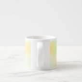 A ceramic mug on a white marble surface  エスプレッソカップ (裏面)