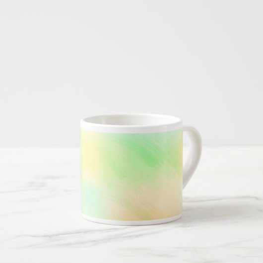 A ceramic mug on a white marble surface  エスプレッソカップ (正面右)