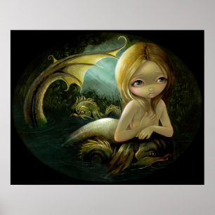 A Certain Slant of Light - Mermaid Art PRINT ポスター