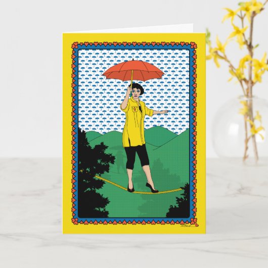 A Chance_B_Greeting カード (黄色い花)