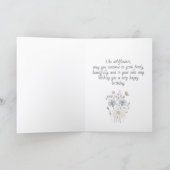 A charming birthday greeting card  カード (内部)