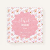 A charming spring-themed sketchbook! ノートブック (正面)