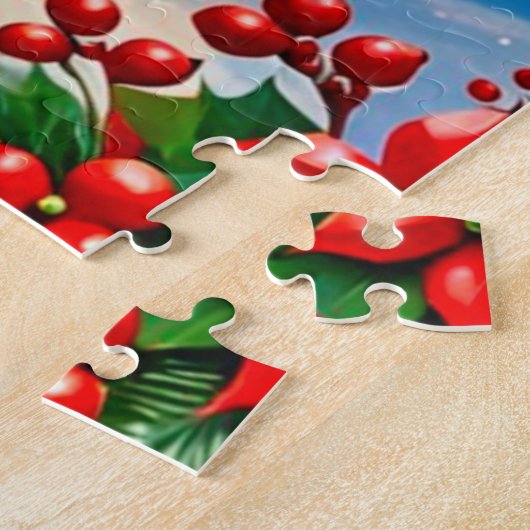 A cheerful dog ジグソーパズル (側面)