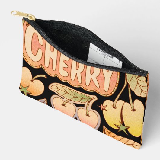 A Cherry / Cherry Illustrations アクセサリーポーチ (見開き)