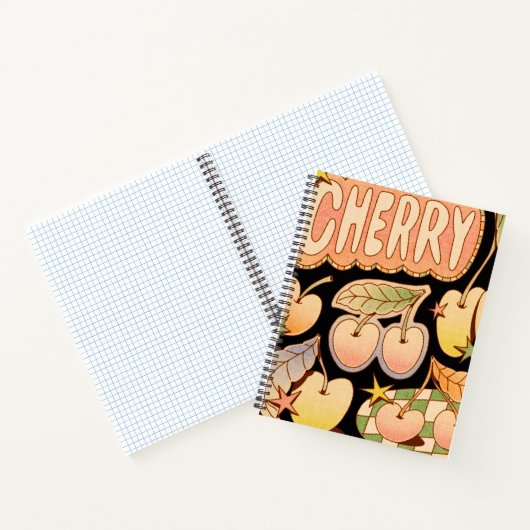 A Cherry / Cherry Illustrations ノートブック (内部)