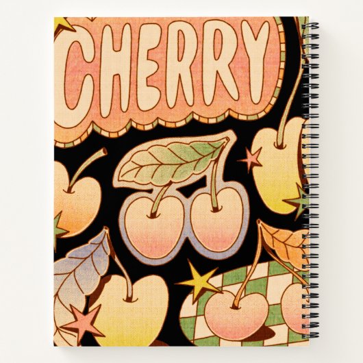 A Cherry / Cherry Illustrations ノートブック (裏面)