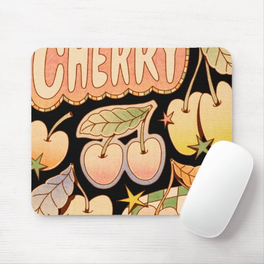 A Cherry / Cherry Illustrations マウスパッド (マウス)