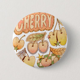 A Cherry / Cherry Illustrations 缶バッジ
