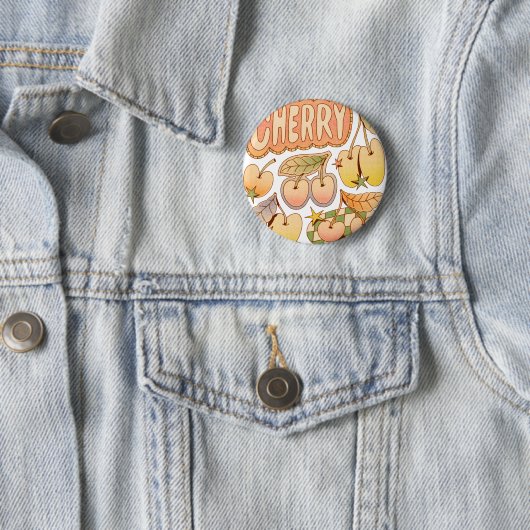 A Cherry / Cherry Illustrations 缶バッジ (インサイチュ)