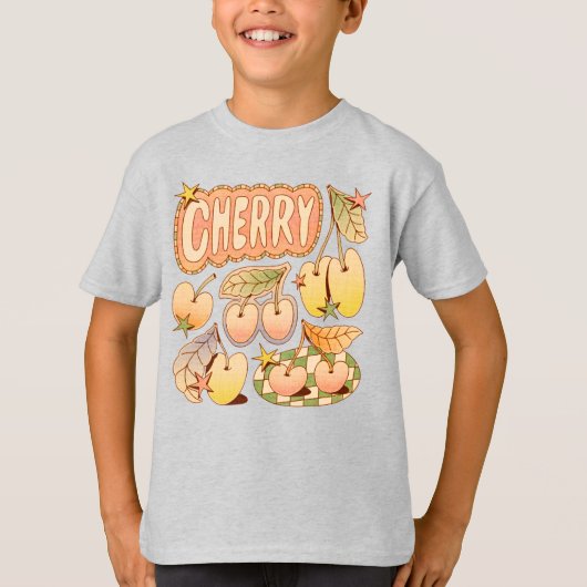 A Cherry / Cherry Illustrations Tシャツ (正面)