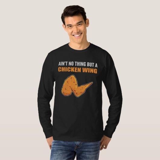 A Chicken Wing Mukbang Vlogger Tシャツ (正面フル)