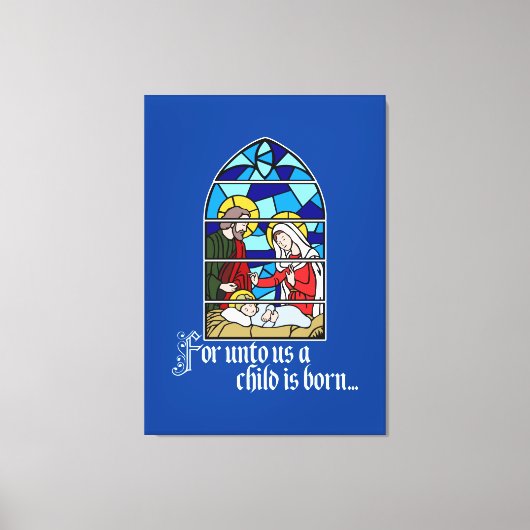 A Child is born キャンバスプリント (正面)