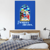 A Child is born キャンバスプリント (インサイチュ (寝室))