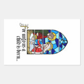 A Child is born 長方形シール (正面)