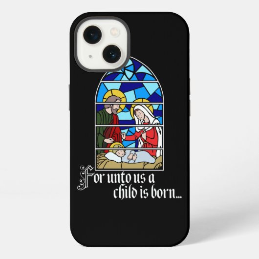 A Child is born iPhoneケース (裏面)