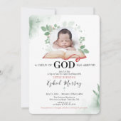 A Child Of God Sip And See Invitation 招待状 (正面)