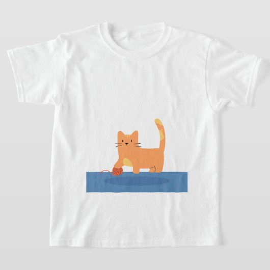 A children's t-shirt featuring a picture of a play tシャツ (レイダウン)