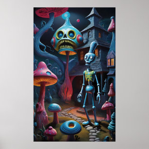 A Chill Hits Groll-Town - Ken Gage Art ポスター
