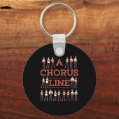 A Chorus Line Choir Music Singer Musician Gift キーホルダー (正面)