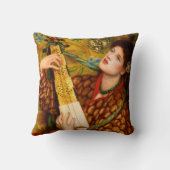 A Christmas Carol by Dante Gabriel Rossetti クッション (裏面)