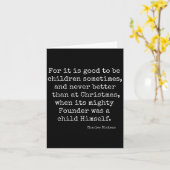 A Christmas Carol Charles Ens Book Reader Quote Gi カード (黄色い花)