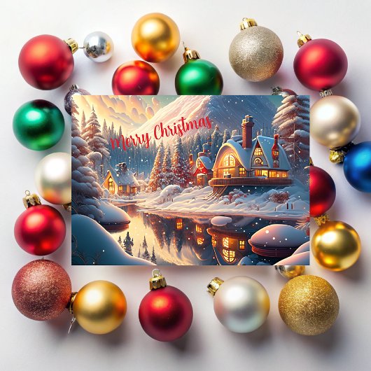 A Christmas full of blessings カード