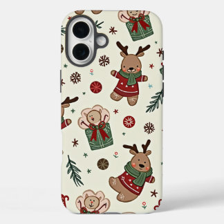 A Christmas iPhone 16プラスケース iPhone 16 Plusケース