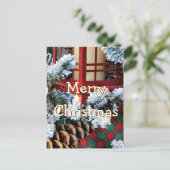 A Christmas Lantern 1558-1- – それをパーソナライズ シーズンポストカード (スタンド正面)