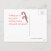 A Christmas Lantern 1558-1- – それをパーソナライズ シーズンポストカード (裏面)