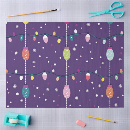 A Christmas Light Series Design #10 薄葉紙 (クラフト)