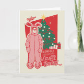 A Christmas Story|不安定なイースターバニー カード (正面)