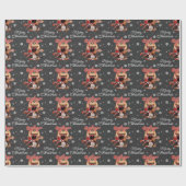 A Christmas Story Chalkboard Snowflake ラッピングペーパー (フラット)