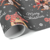 A Christmas Story Chalkboard Snowflake ラッピングペーパー (ロールコーナー)