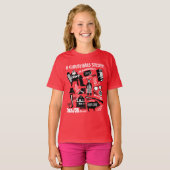 A Christmas Story Icons Graphic Tシャツ (正面フル)