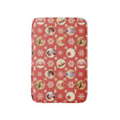 A Christmas Story Retro Snowflake Pattern バスマット (正面縦)