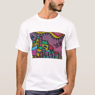 A city in Sunnycatworld Tシャツ