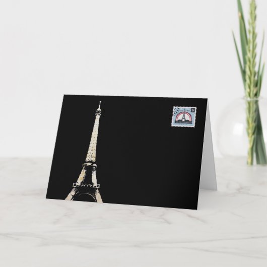 A CITY THAT NEVER SLEEPS Greeting Card サンキューカード (正面)