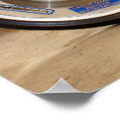 A Classic Kawasaki 1974 Z1  Modified Drag Bike ポスター (角)