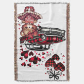 A CLASSIC VALENTINE LOVE FOR YOU 2 スローブランケット (正面縦)