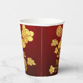 A Clouds Tiger紙切り中国の2022年新型PC 紙コップ (右)