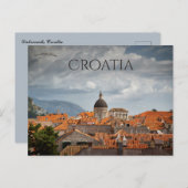 A Cloudy Day in Dubrovnik Croatia ポストカード (正面/裏面)
