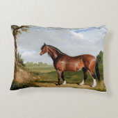 A Clydesdale Stallion アクセントクッション (裏面)